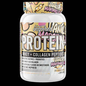 Inspired Nutraceuticals Protein + Collagen & Probiotics - Bemoxie Supplements
