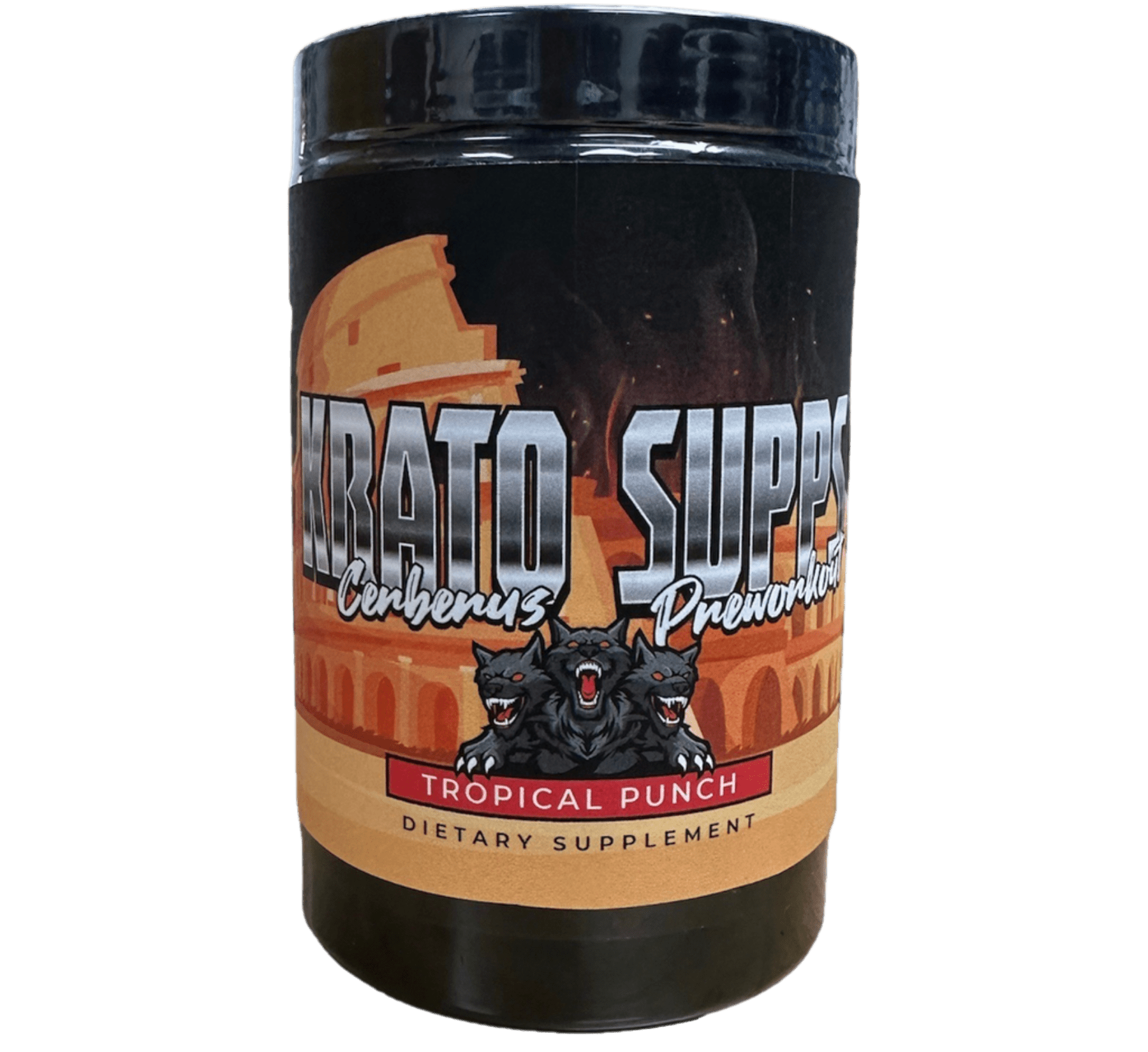 Krato Supps CERBERUS PRE: Elite Stim Junky Pre-Workout - Bemoxie Supplements