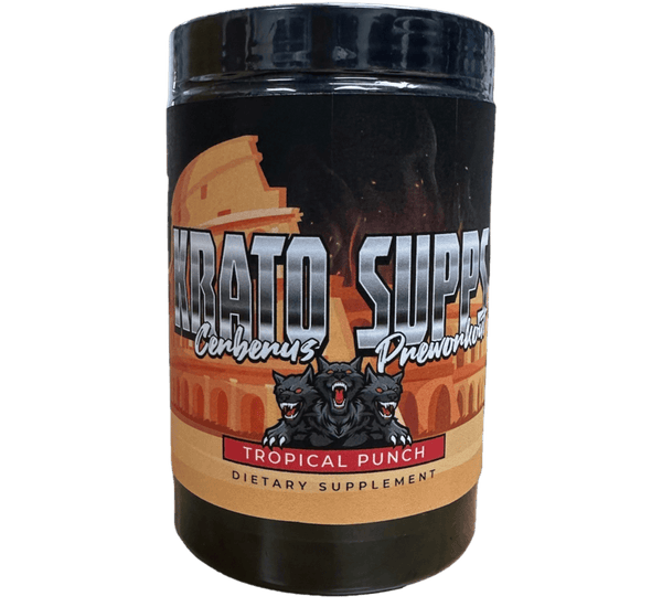 Krato Supps CERBERUS PRE Elite Stim Junky PreWorkout