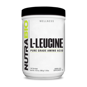 NutraBio L-Leucine - Bemoxie Supplements