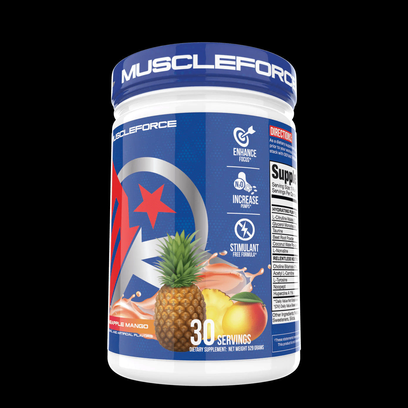 Muscle Force Obedient | Pump Nootropic Formula - Bemoxie Supplements