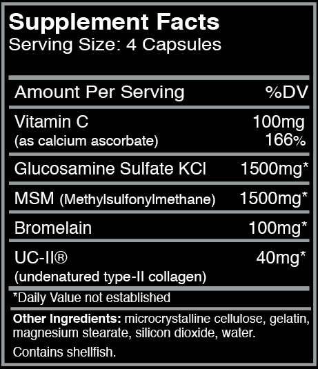 Joint & Tissue - 240 Capsules - Bemoxie Supplements