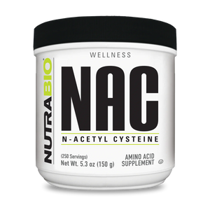 NutraBio NAC (N- Acetyl Cysteine) Powder - Bemoxie Supplements