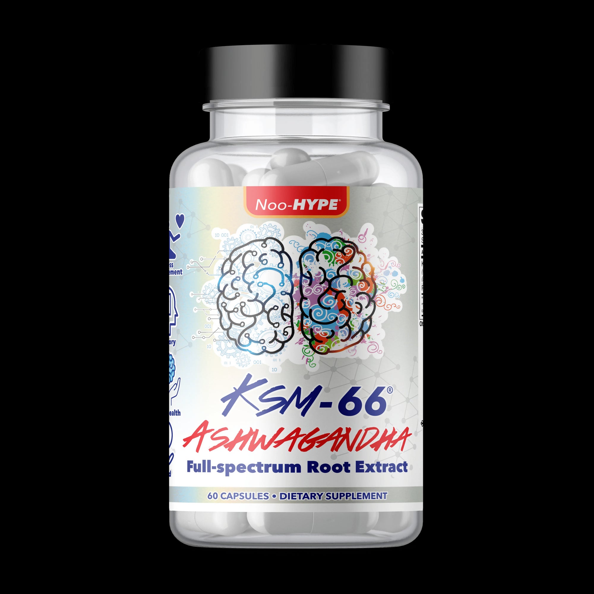 Noo Hype Ashwagandha KSM 66 - Bemoxie Supplements