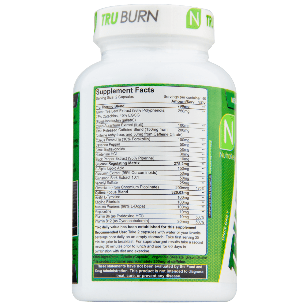 TRU Burn - Bemoxie Supplements