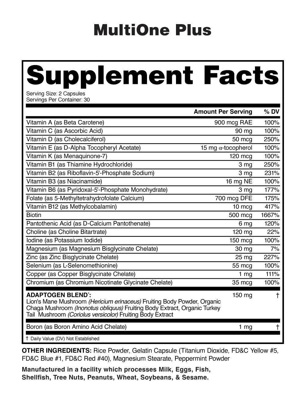 NutraOne Multi One+ - Bemoxie Supplements