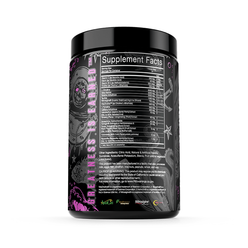NutriFitt Carnage Pre Workout - Bemoxie Supplements