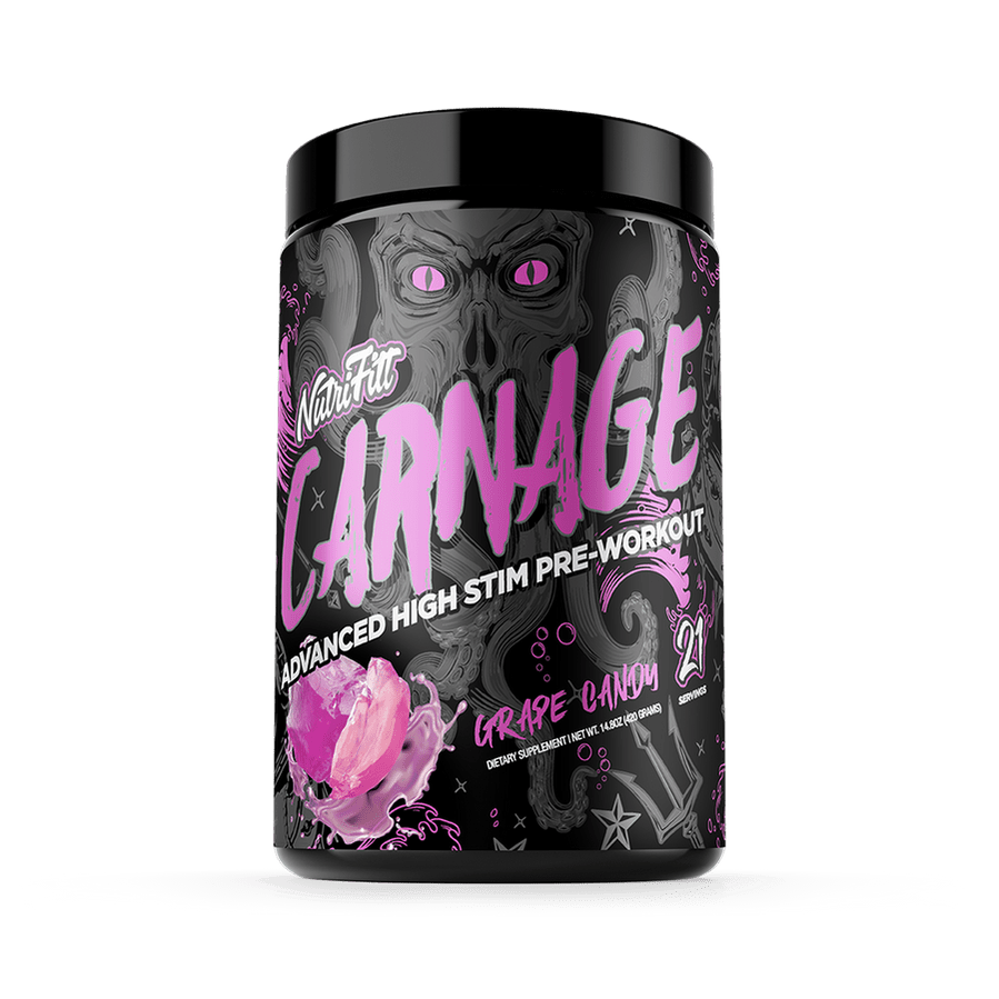 NutriFitt Carnage Pre Workout - Bemoxie Supplements