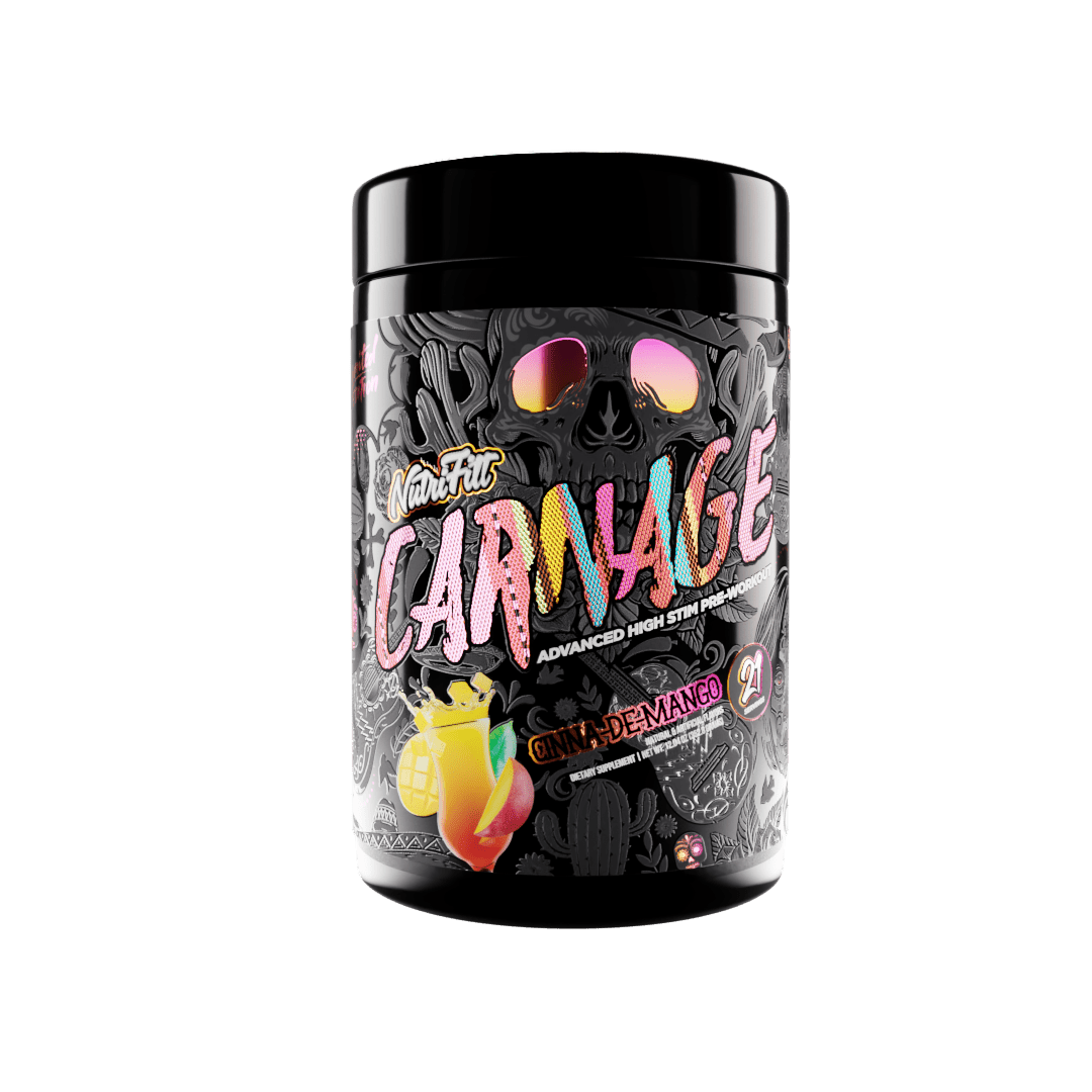 NutriFitt Carnage Pre Workout - Bemoxie Supplements