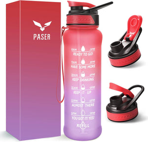 PASER 24oz Motivational Water Bottle - Bemoxie Supplements