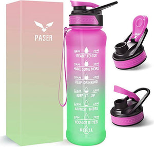 PASER 24oz Motivational Water Bottle - Bemoxie Supplements