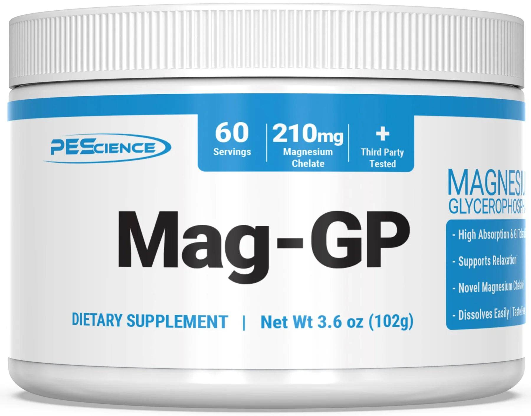 PEScience Magnesium Chelate - Bemoxie Supplements