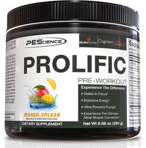 Prolific Pre workout - Bemoxie Supplements