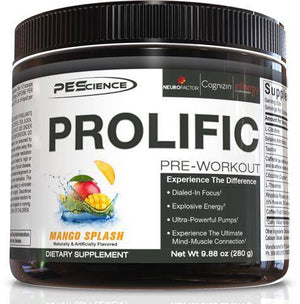 Prolific Pre workout - Bemoxie Supplements