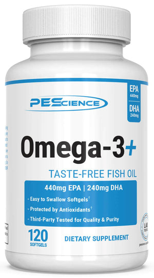 PEScience Omega-3+ - Bemoxie Supplements