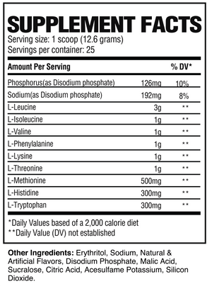 RAW Nutrition EAA - Bemoxie Supplements