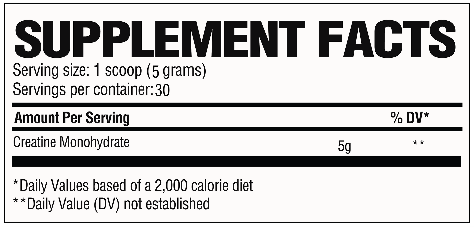 RAW Creatine - Bemoxie Supplements