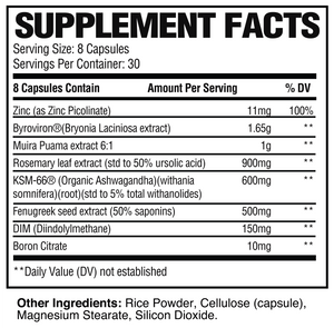 RAW Nutrition RAW Test - Bemoxie Supplements