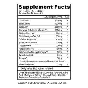 Kilo Labs Stim Thugga Vol. 2 Pre workout - Bemoxie Supplements