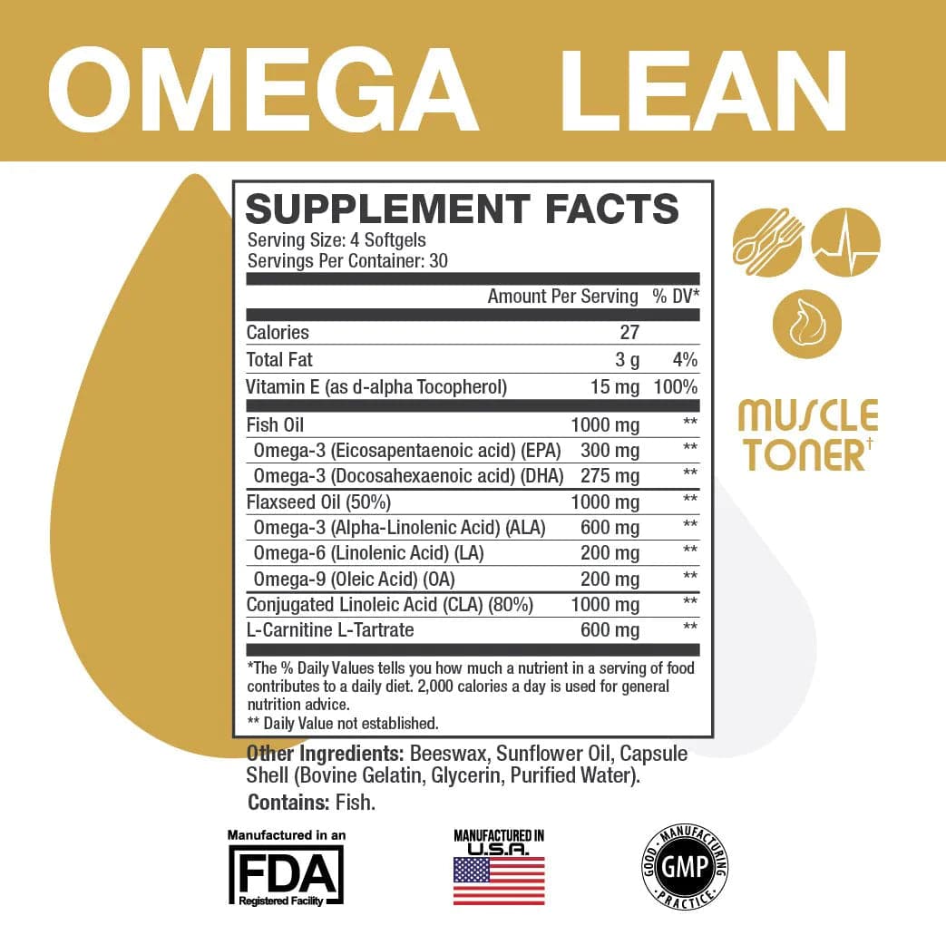 Sweat Ethic Omega Lean - Bemoxie Supplements