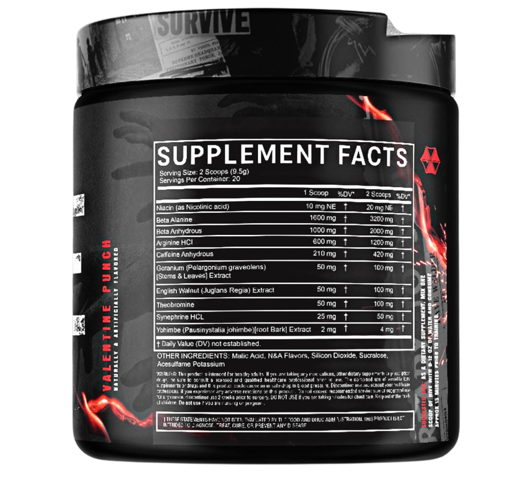 The Nemesis Project HIVE Extreme Pre-Workout - Bemoxie Supplements