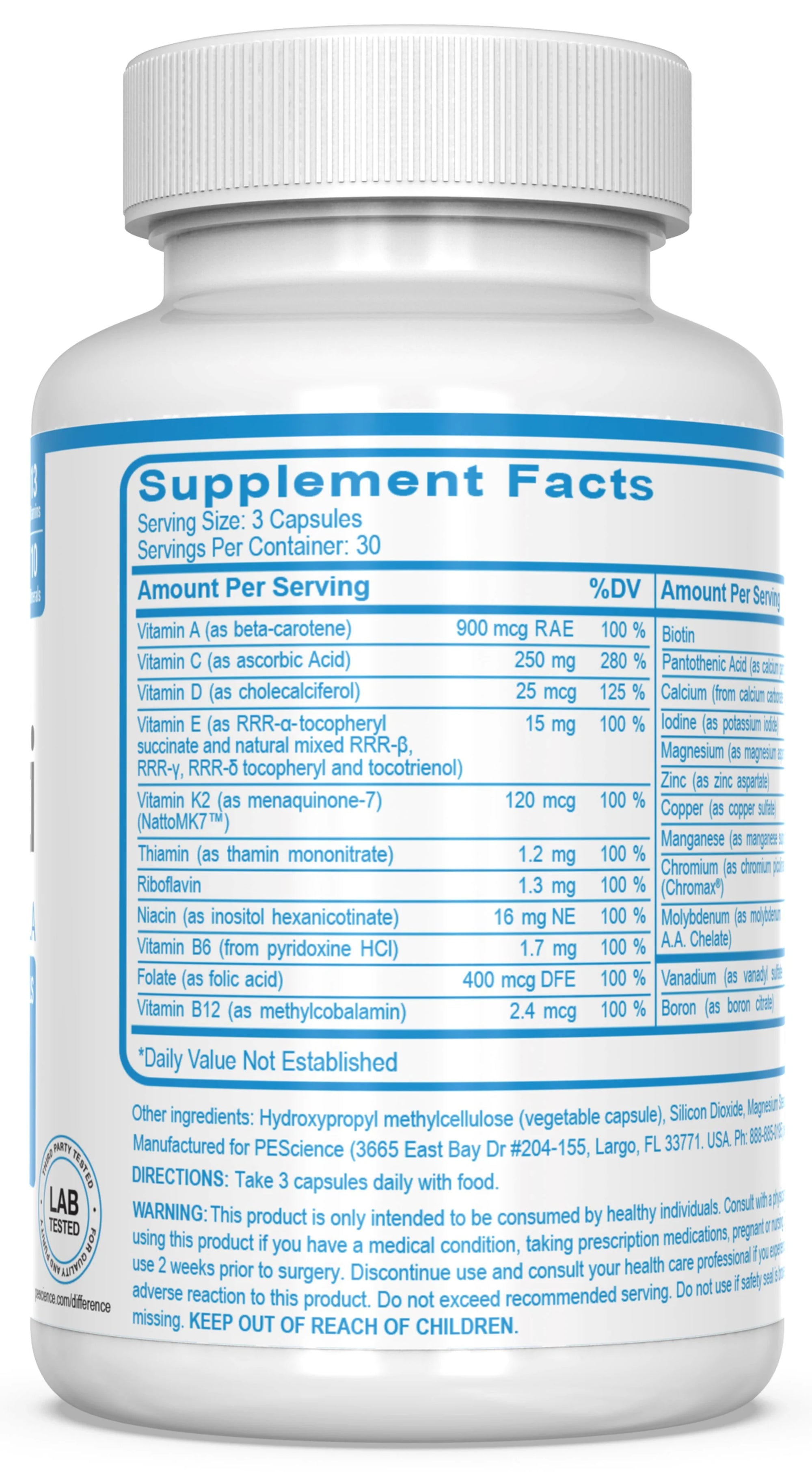 PEScience TruMulti Men's - Bemoxie Supplements