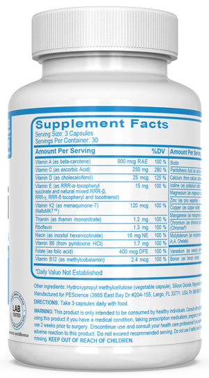 PEScience TruMulti Men's - Bemoxie Supplements