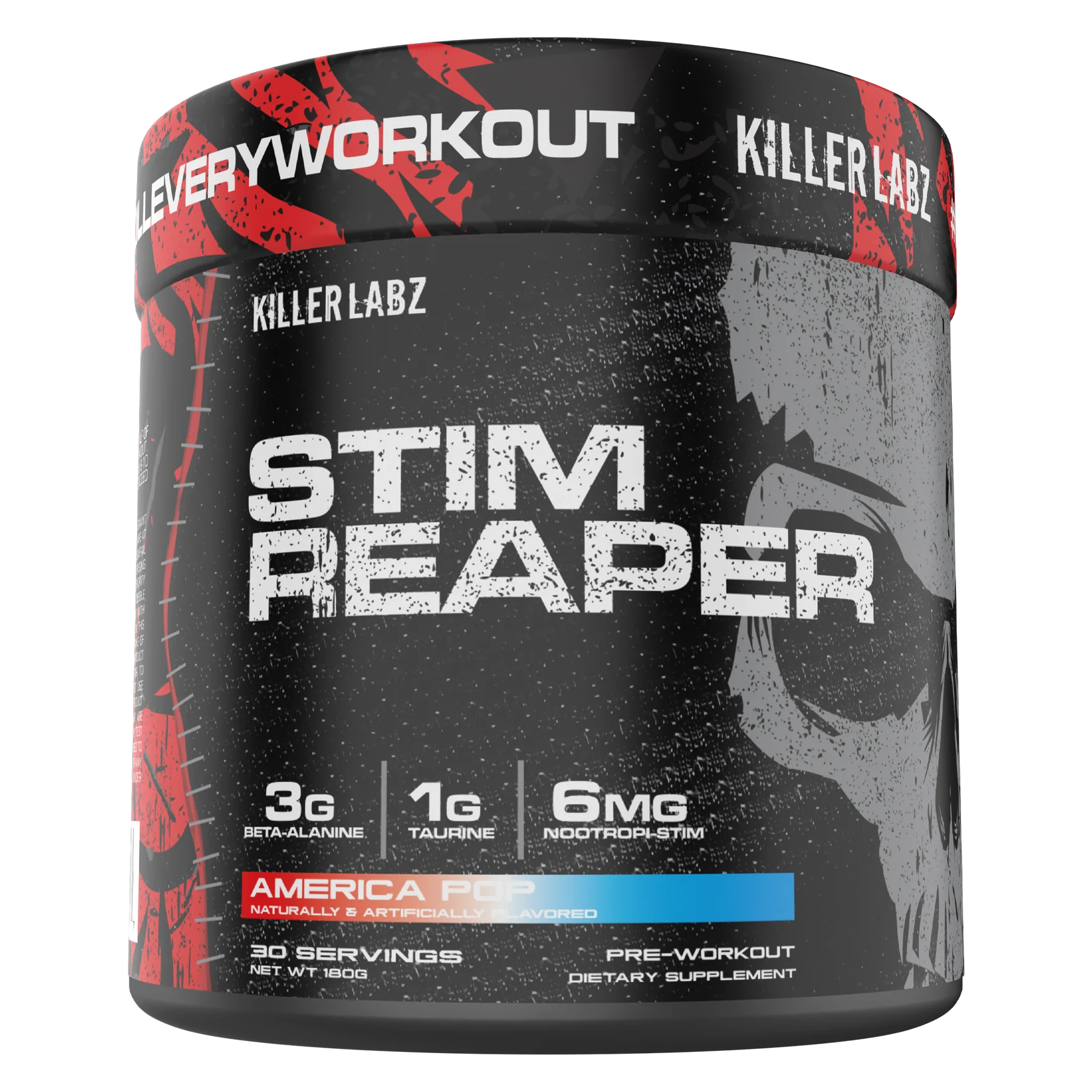 Killer Labz STIM Reaper ( New Formula, New Label) - Bemoxie Supplements